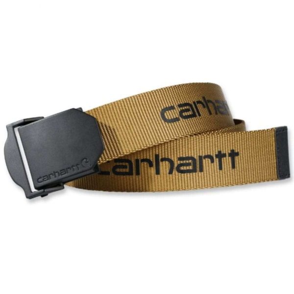 carhartt-accessoire-ceinture-webbing-marron
